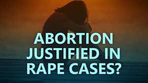 Abortion justified in rape cases?