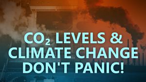 CO2 levels and climate change. Don’t panic!