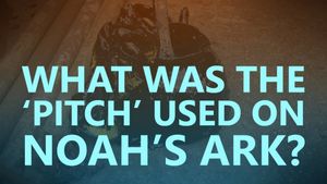What was the ‘pitch’ used on Noah’s Ark?