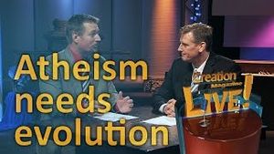 Atheism needs evolution 