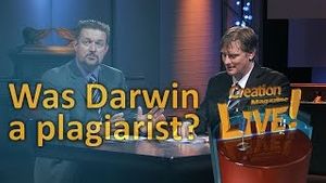 Was Darwin a plagiarist? 