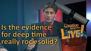 Is the evidence for deep time really rock solid? 