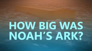 How big was Noah's Ark?