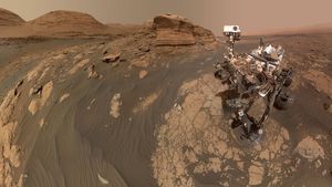 Global flood on Mars -- but not on Earth?
