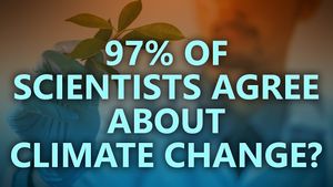 97% of scientist agree about climate change?