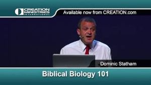 "Biblical Biology 101" Dominic Statham