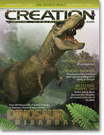 Creation Magazine Volume 34 Issue 2 Cover