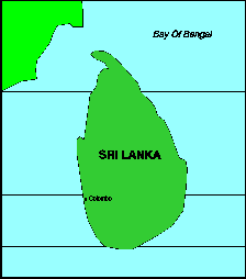 2k map of Sri Lanka
